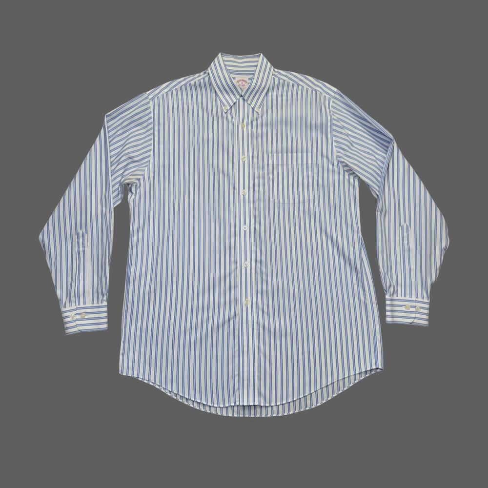 Brooks Brothers Original Polo Non-Iron Stripe Shirt M